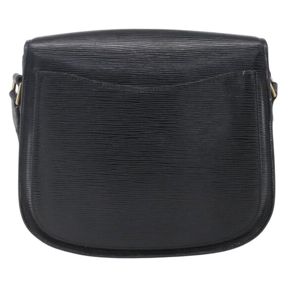 LOUIS VUITTON Epi Saint Cloud GM Shoulder Bag Black Noir M52192 LV Auth BA8328 - Picture 3 of 16